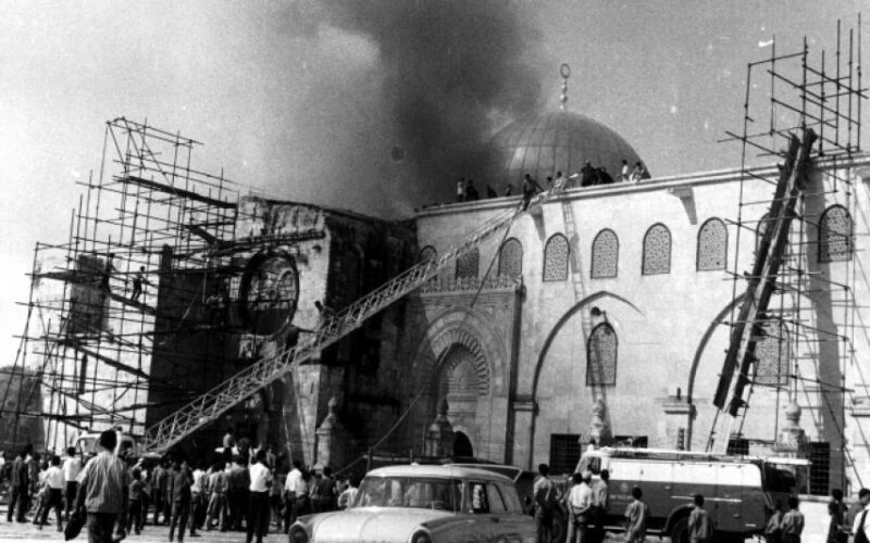 فى الذكرى الـ 52 .. حقائق ومعلومات عن حريق المسجد الأقصى |صور