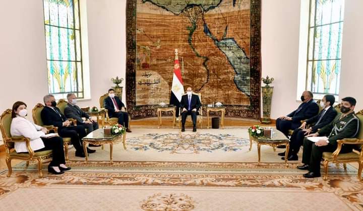 تبادل الرؤى بين مصر والبرازيل حول قضية سد النهضة