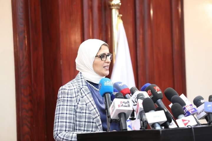 وزيرة الصحة توجه الشكر للحكومة الأمريكية لدعم مصر ب ٨ ملايين جرعة من لقاحي فايزر وموديرنا