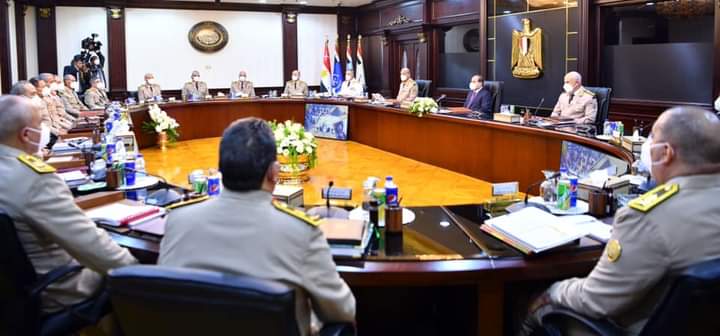 السيسي يترأس اجتماع المجلس الأعلى للقوات المسلحة