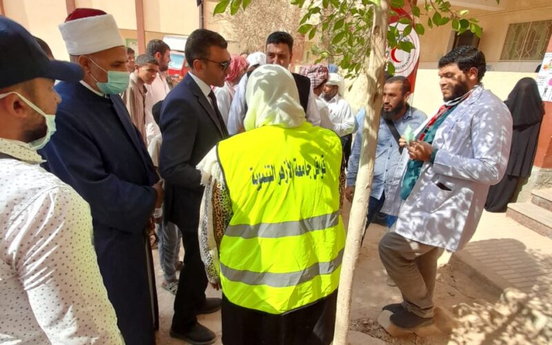 جامعة الأزهر تطلق قافلة طبية وتنموية شاملة إلى مطروح ضمن مبادرة “حياة كريمة”