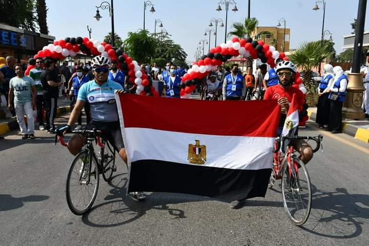لأول مرة في بنى سويف.. إطلاق ماراثون الدراجات الهوائية