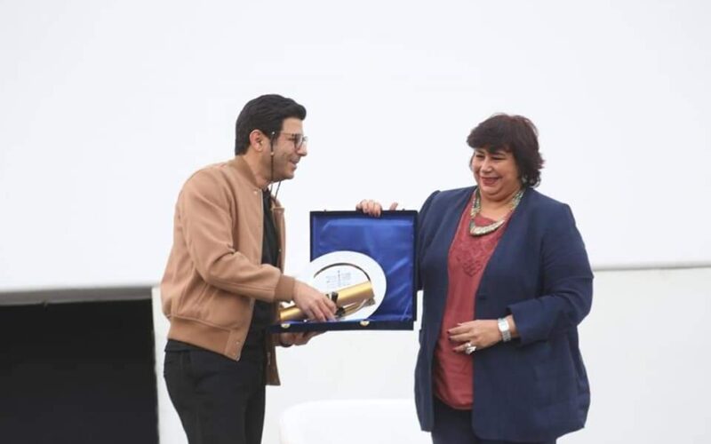 وزيرة الثقافة تشهد ندوة عن مسلسل الاختيار وتكرم صُّناعه وأبطاله