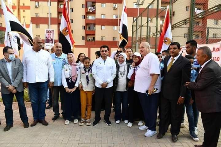 وزير الشباب والرياضة يتفقد مركز شباب أهالينا للاطمئنان على جاهزيته قبل الافتتاح الرسمي