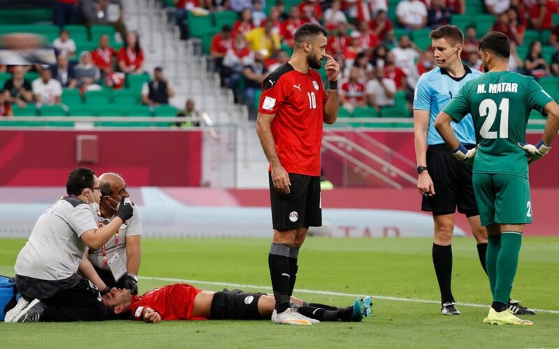 إصابة حمدي فتحي بارتجاج..واللاعب يجري فحوصات إضافية غداً للأطمئنان علية