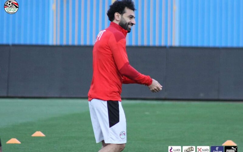 المنتخب الوطني يستعد لمباراة السنغال بحضور رئيس اتحاد الكرة 