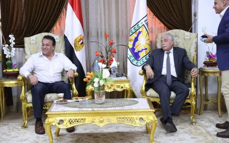 وزير التعليم يلتقي محافظ جنوب سيناء لمناقشة خطط تطوير المنشآت الصحية بالمحافظة 