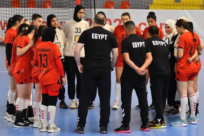 المنتخب المصري لكرة اليد يفوز على منتخب الهند فى بطولة العالم للناشئات