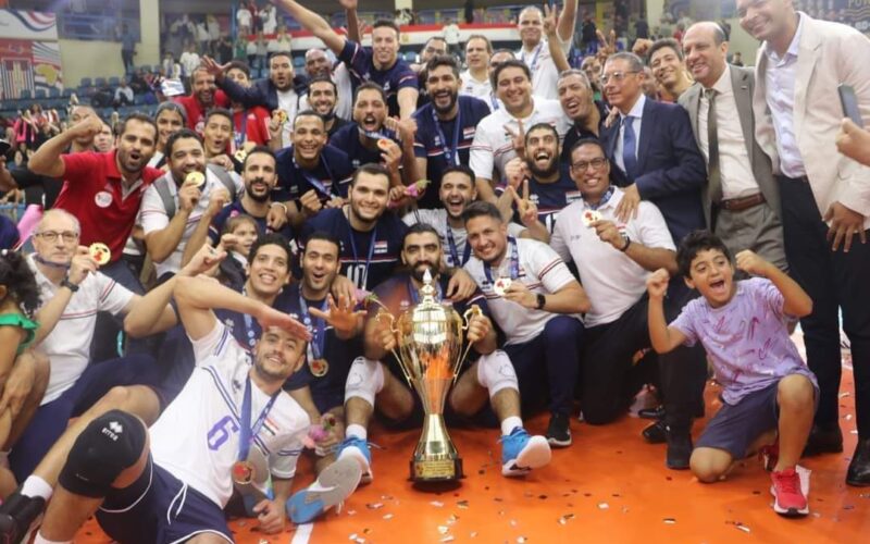 للمرة التاسعة..منتخب الفراعنة للكرة الطائرة “بطلاً لأفريقيا”