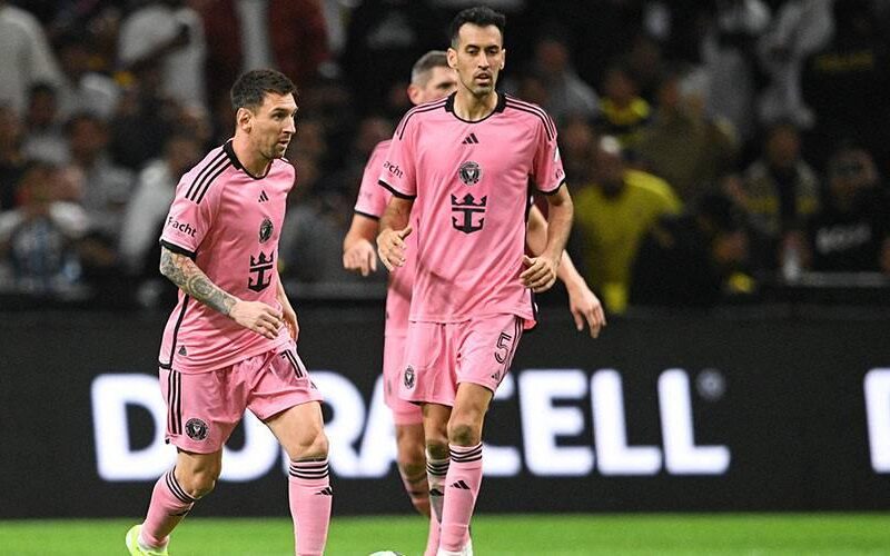النصر السعودي يسحق إنتر ميامي بسداسية في وجود ميسي