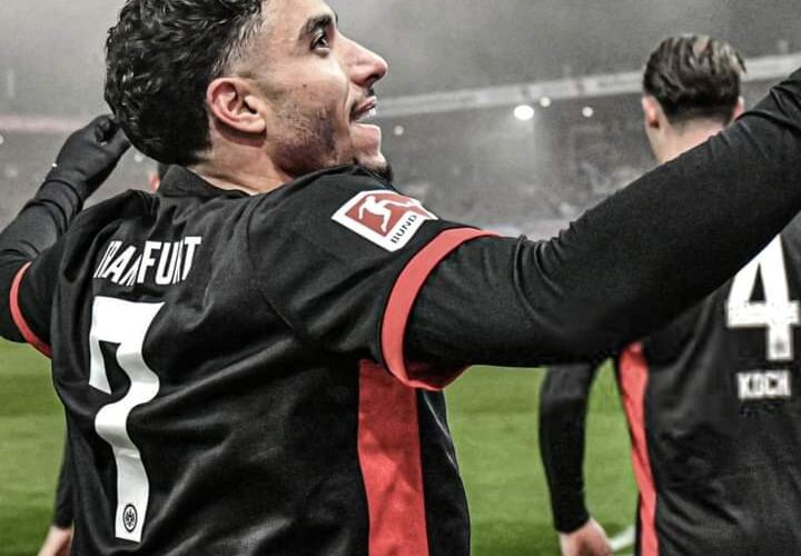 مرموش يقود فرانكفورت للفوز برباعية نظيفة في الدوري الألماني