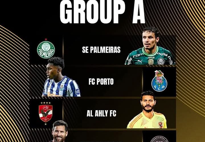 الأهلي في المجموعة الأولى ومواجهات نارية في انتظار الأندية العربية في كأس العالم 